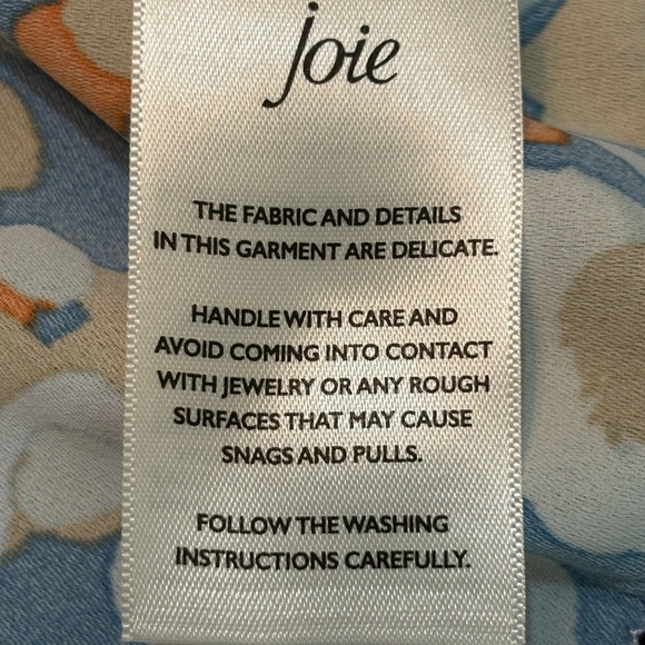 Joie Multicolor Floral Blouse size M - Picture 5 of 13